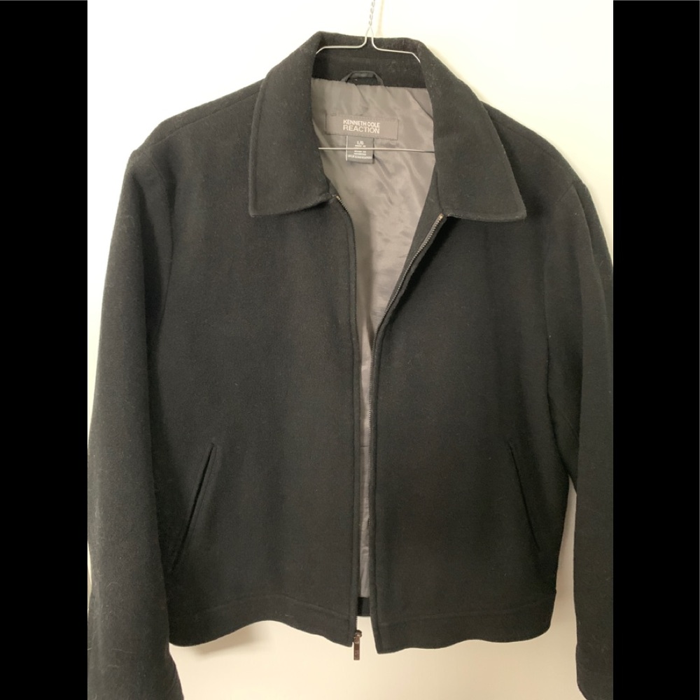 Men’s Kenneth Cole Wool bomber jacket